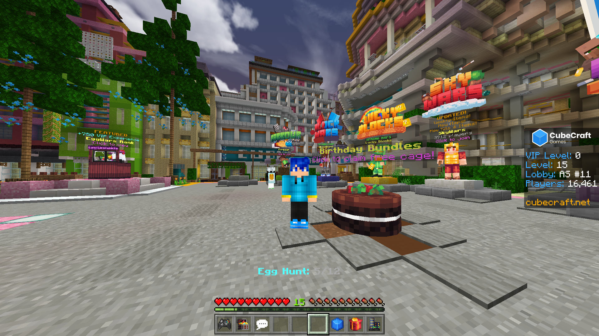 🎉 Bedrock 4th Birthday - Map, Giveaway & Free cage! _ CubeCraft Games - Opera 4_22_2022 9_22_0...png