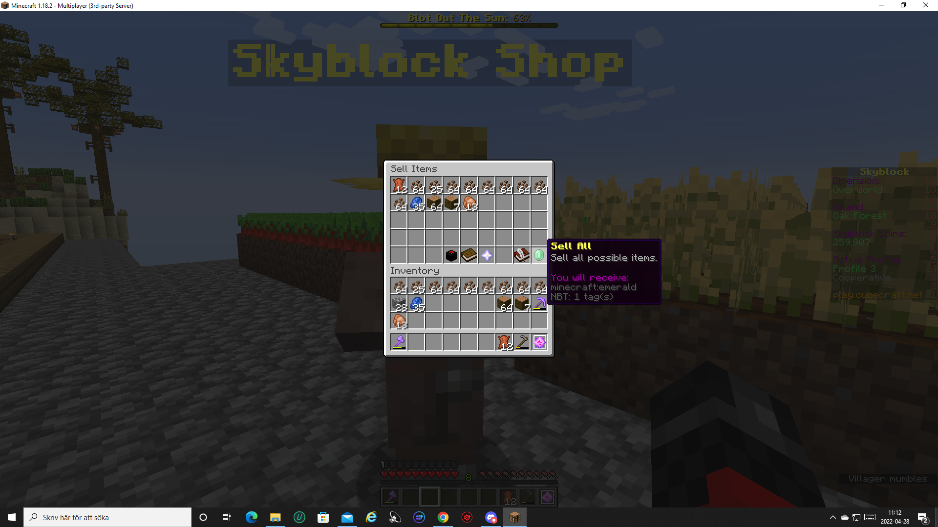 Minecraft sales sell price