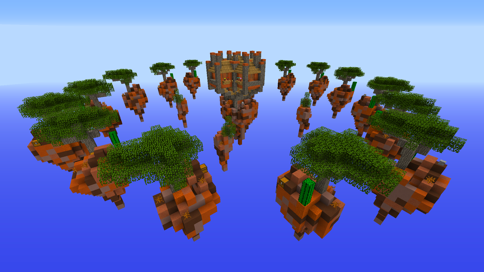 predicción Activamente Enredo SkyWars Map: Mesa | CubeCraft Games