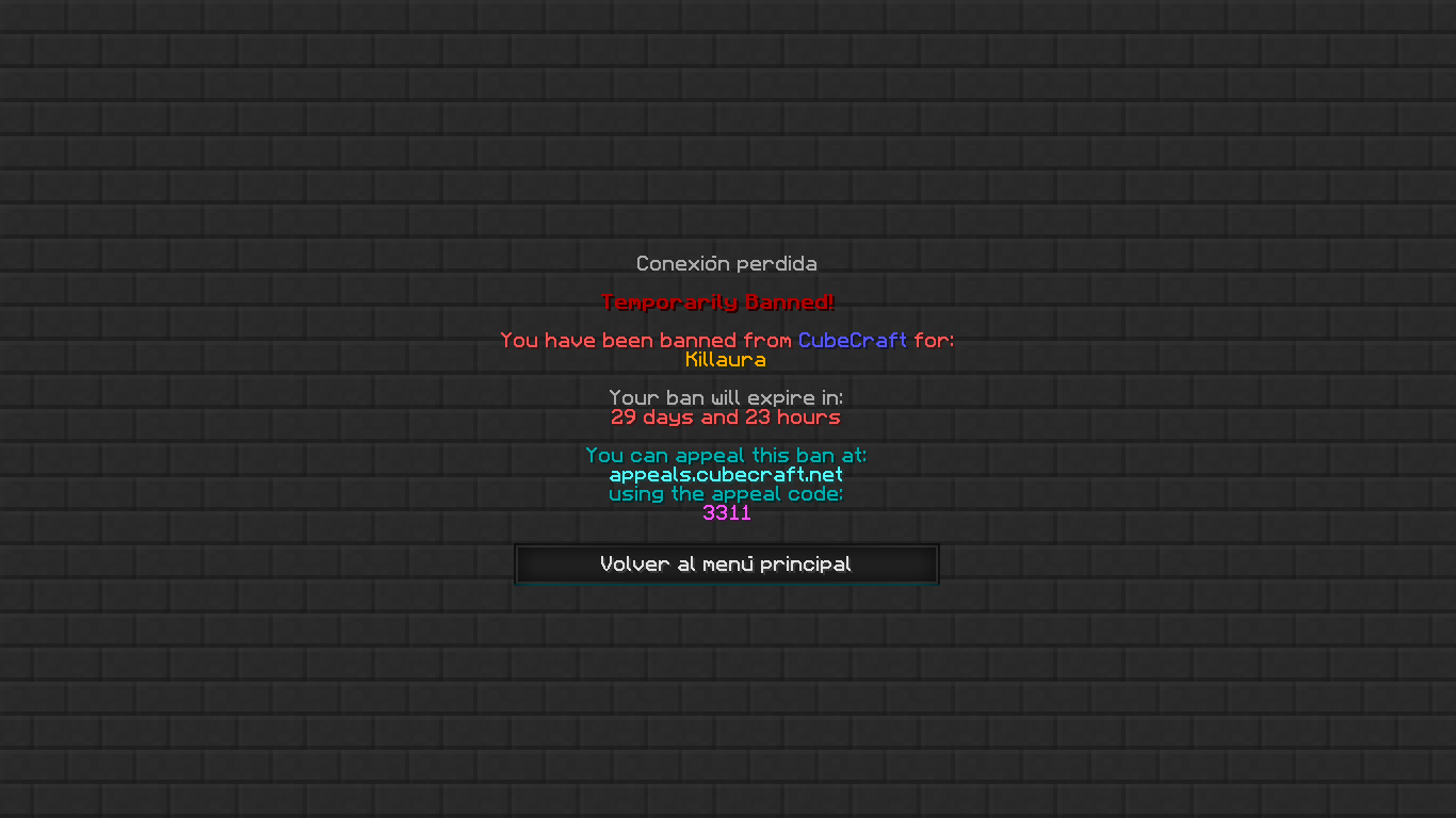 I have been banned unfairly.   CubeCraft Games