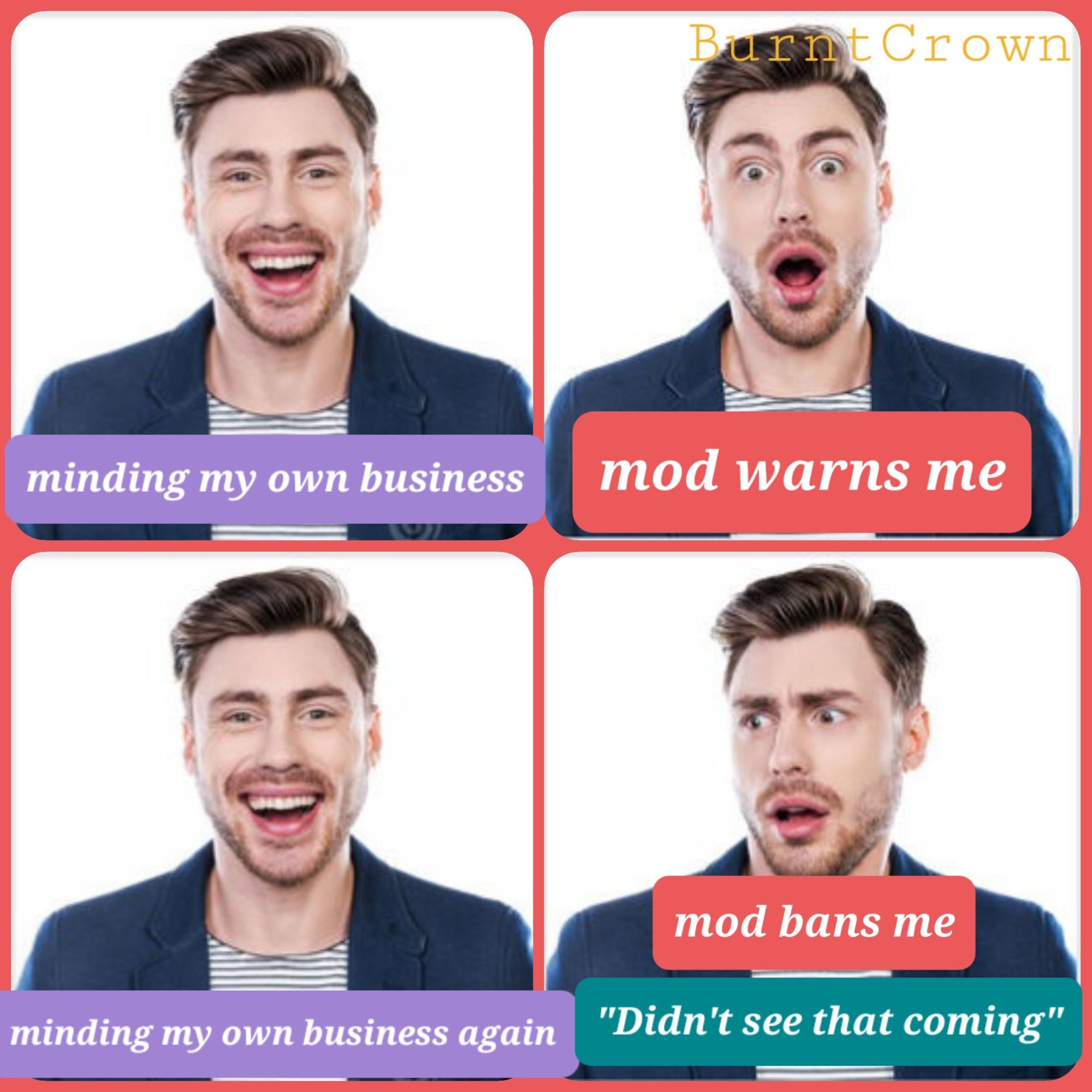 BurntCrown makes a 😃 😀 😄 😁 🤣 😂 😃 😀 😄 😁 🤣 😂 😃  lol lol lol ha ha ha ha ha okay ignore me 👍 