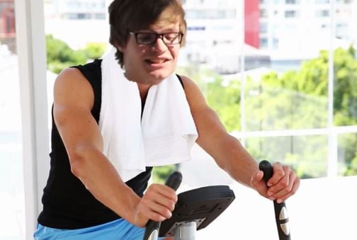 Cam Working out.JPG