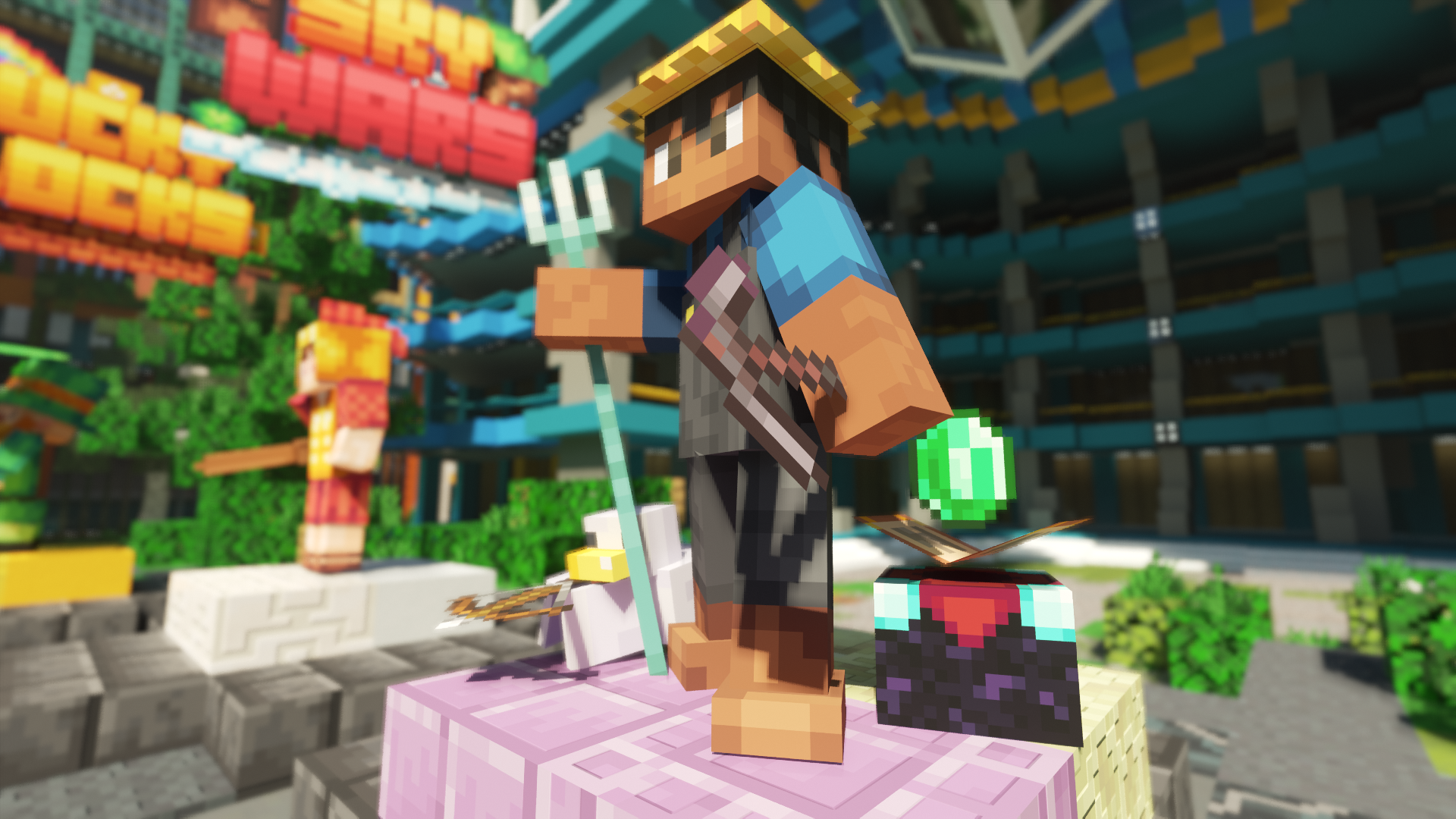 Another angle of the Eggwars NPC