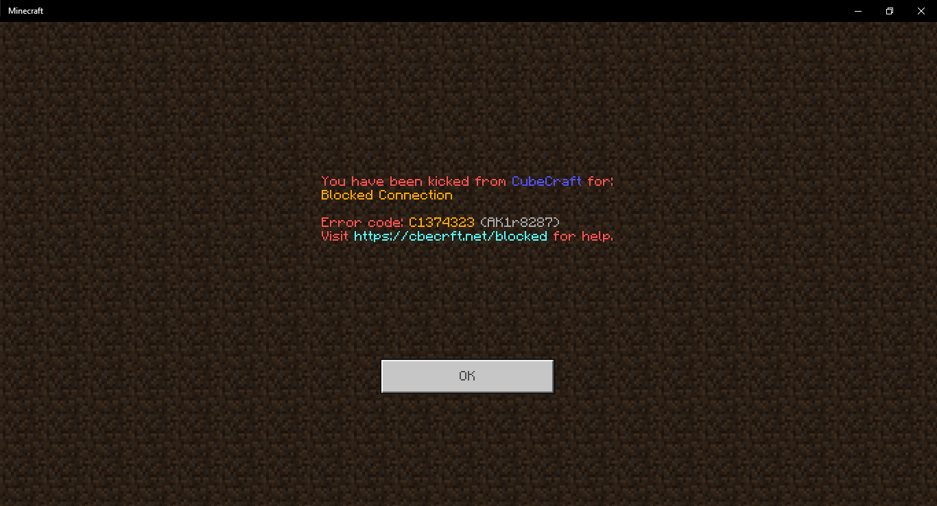 Cubecraft global chat