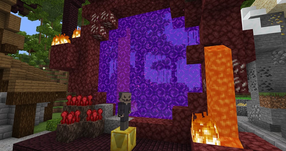 Skyblock Nether Released More Cubecraft Games