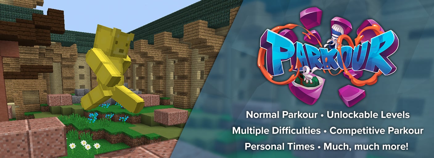 Minecraft parkour introduces