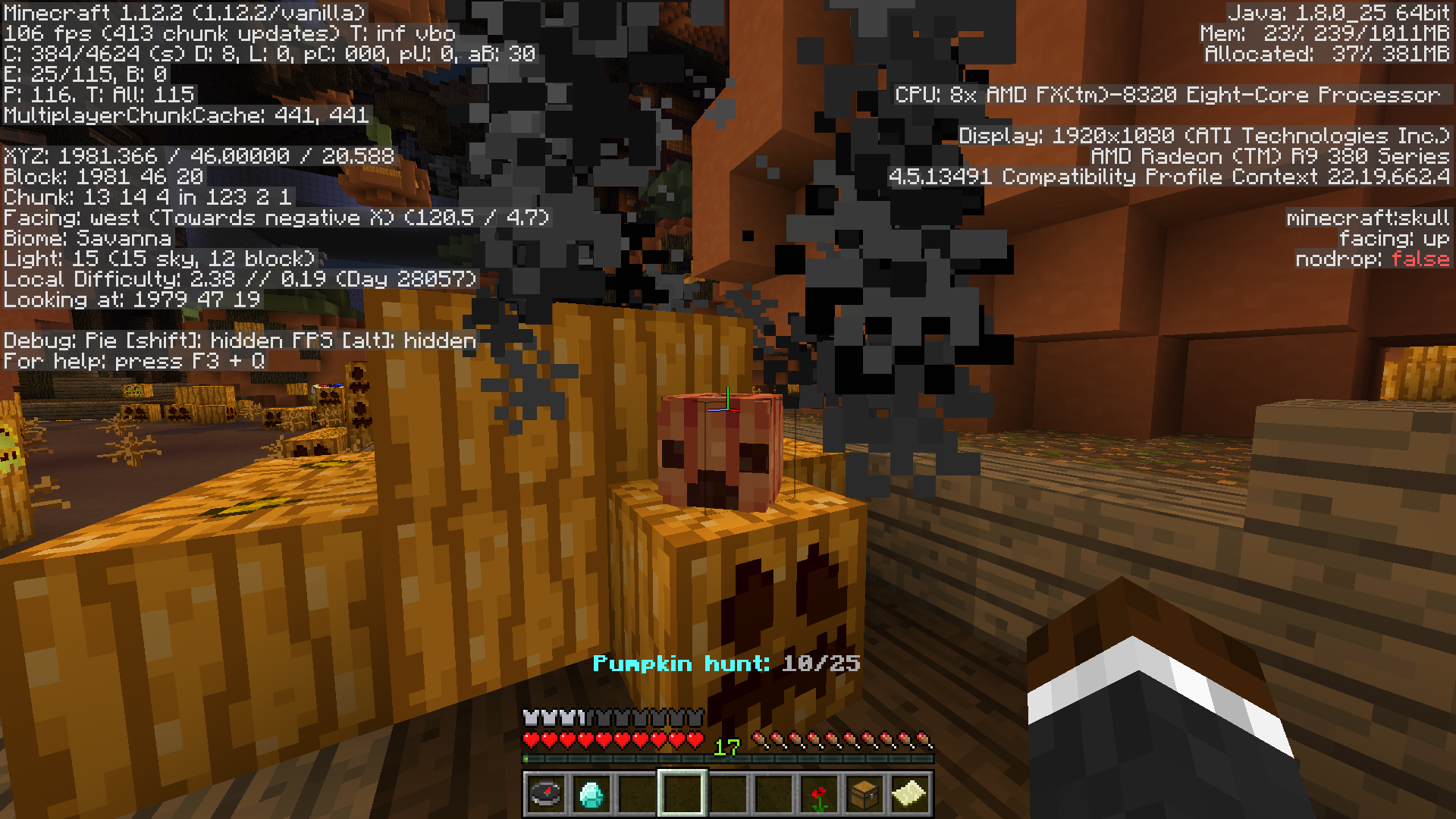 All Pumpkin Locations Cubecraft Games
