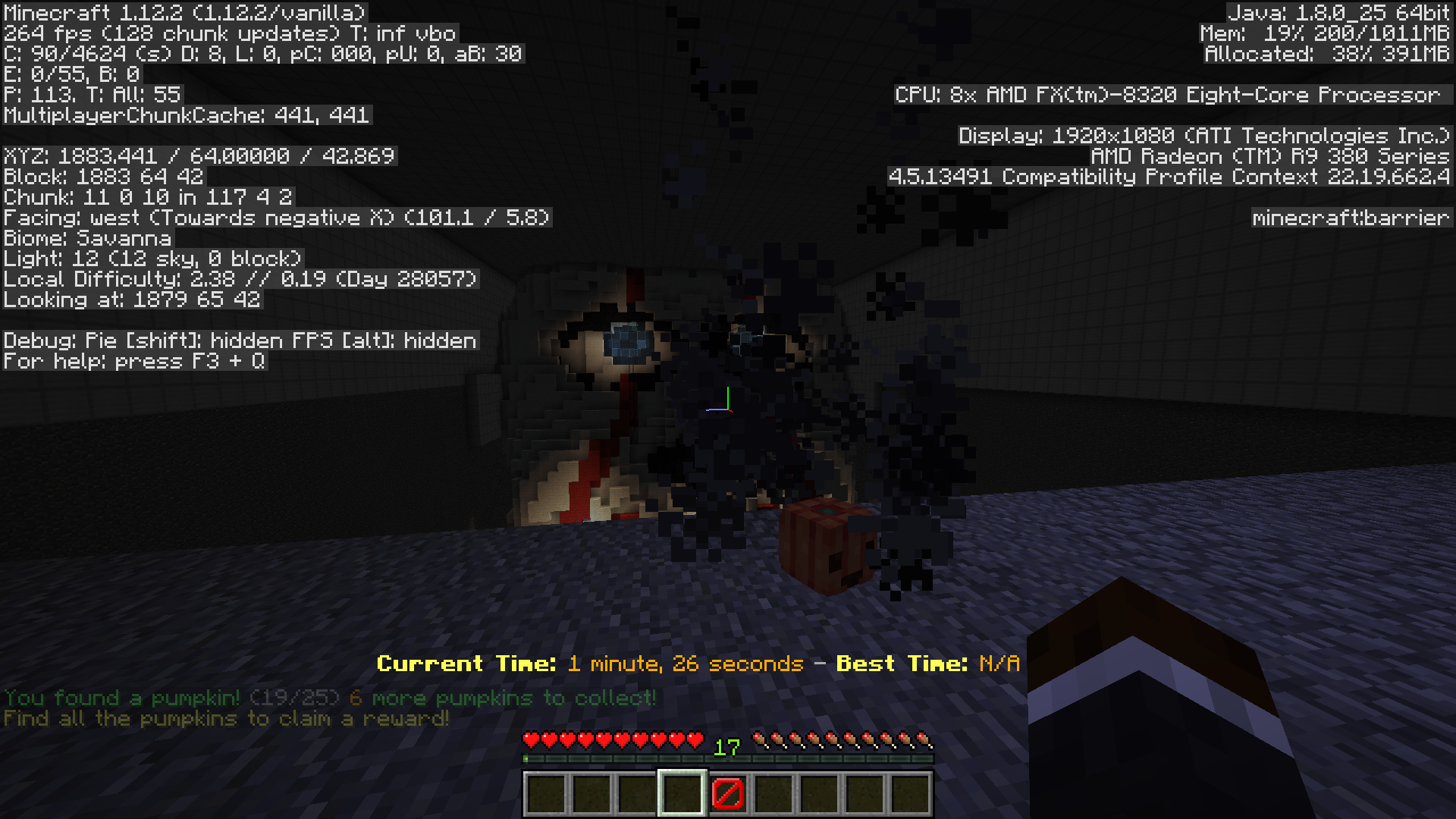 All Pumpkin Locations Cubecraft Games