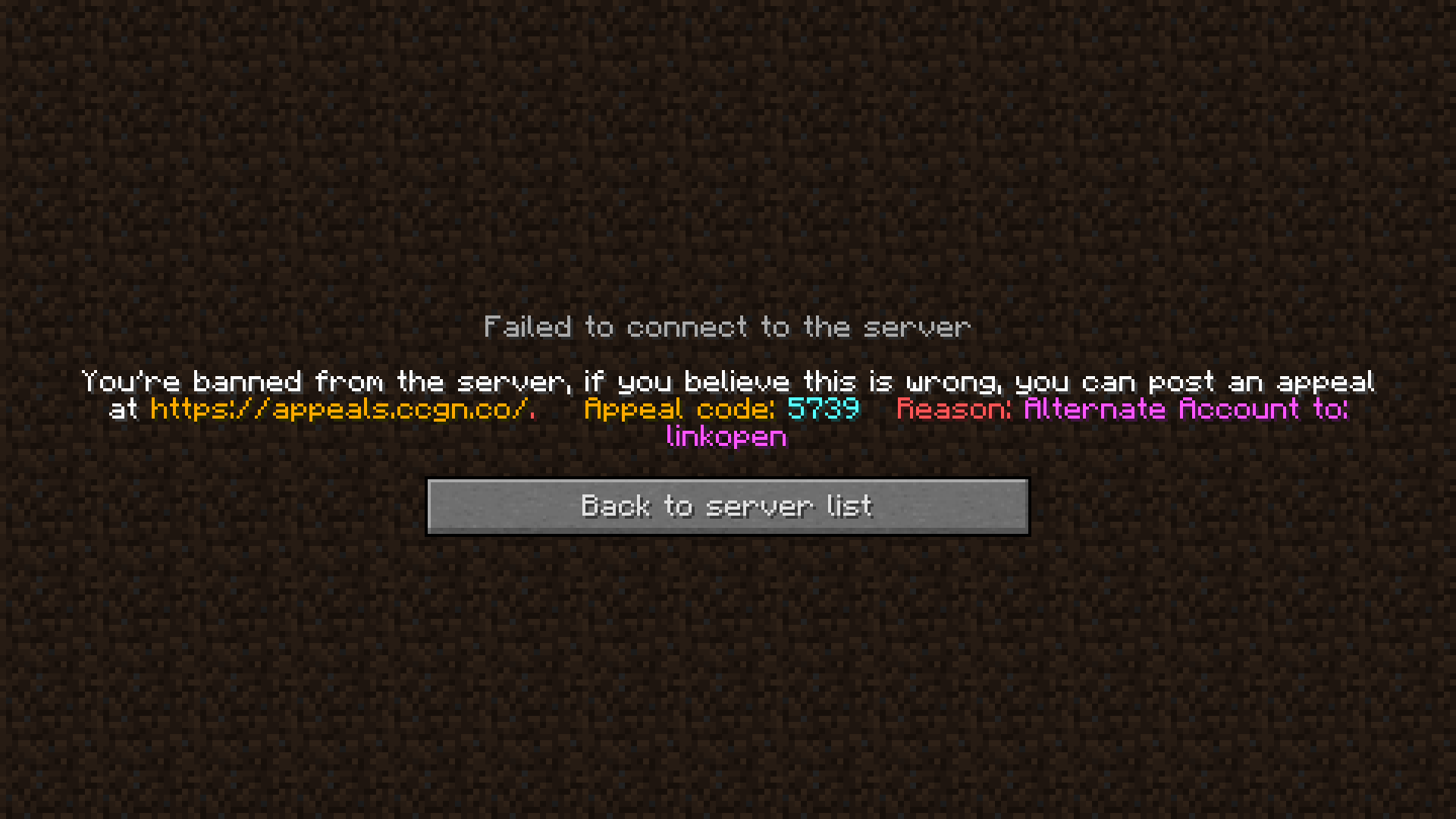 Ban/Appeal/Server Issues   CubeCraft Games