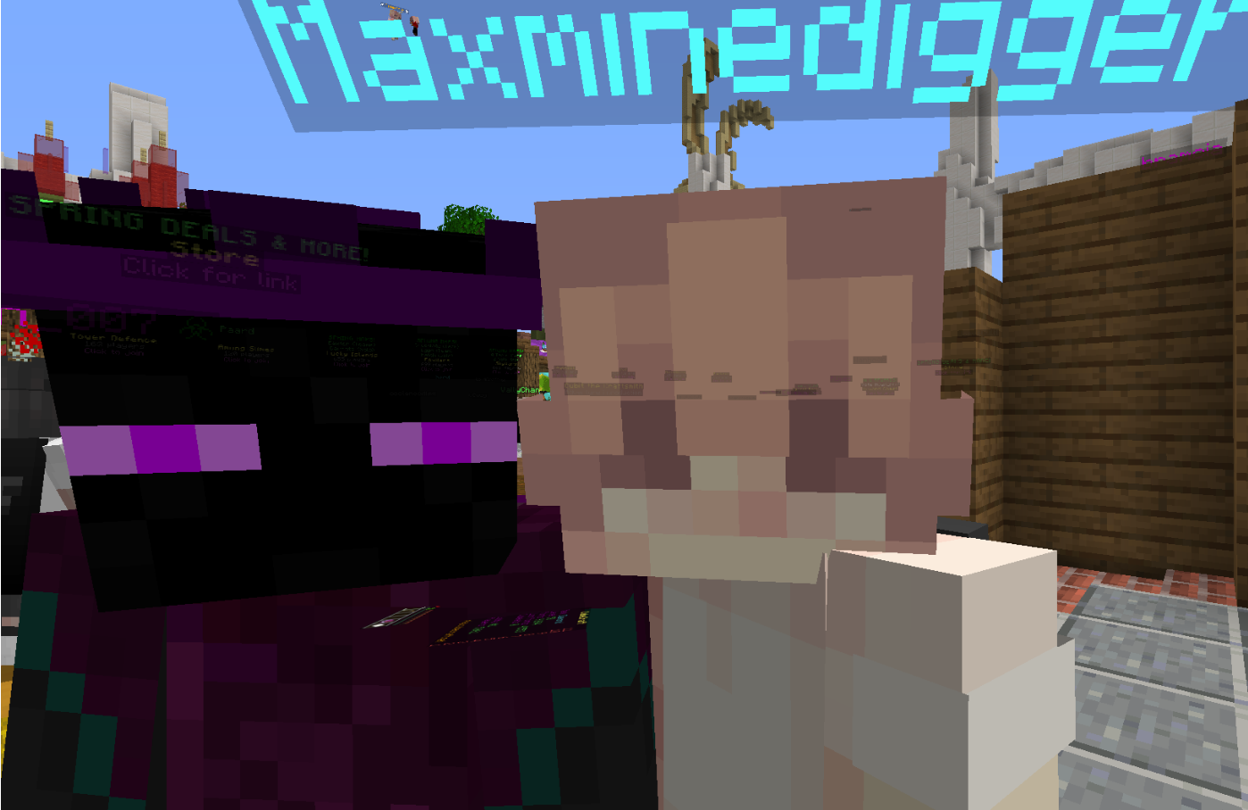 From 2021-05-15 on Cubecraft in VR :D