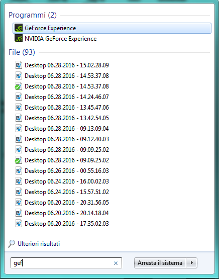 Geforce experience sales win 7