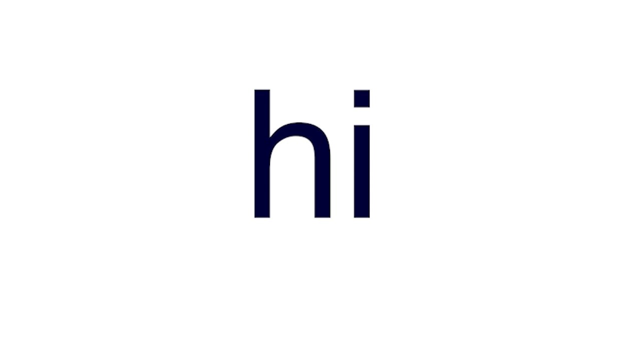 hi - YouTube